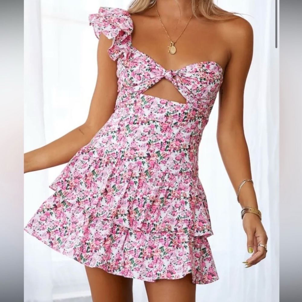Hello Molly Ruffled Out Dress